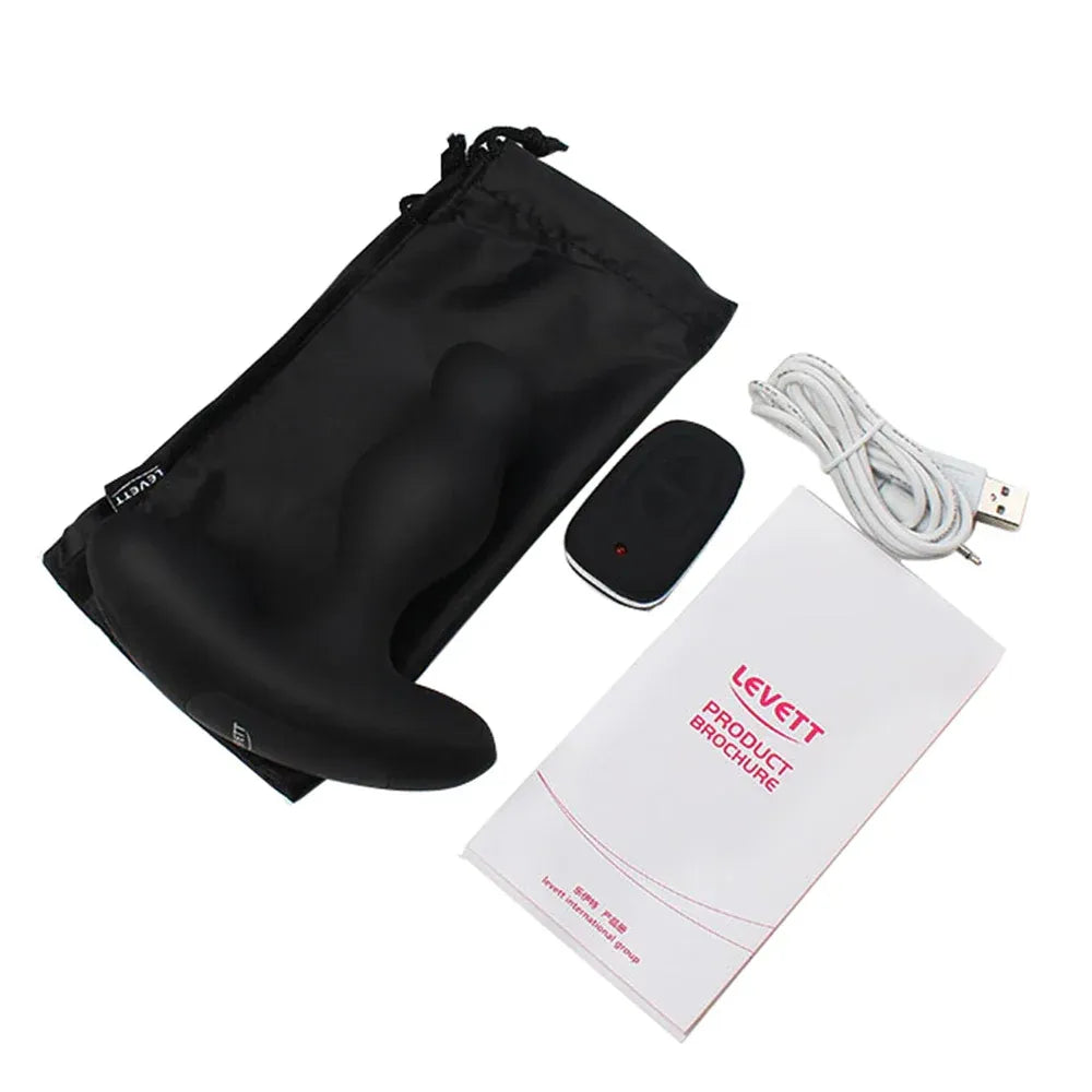 Wireless Prostate Vibrator For Men Remote Control Anal Plug