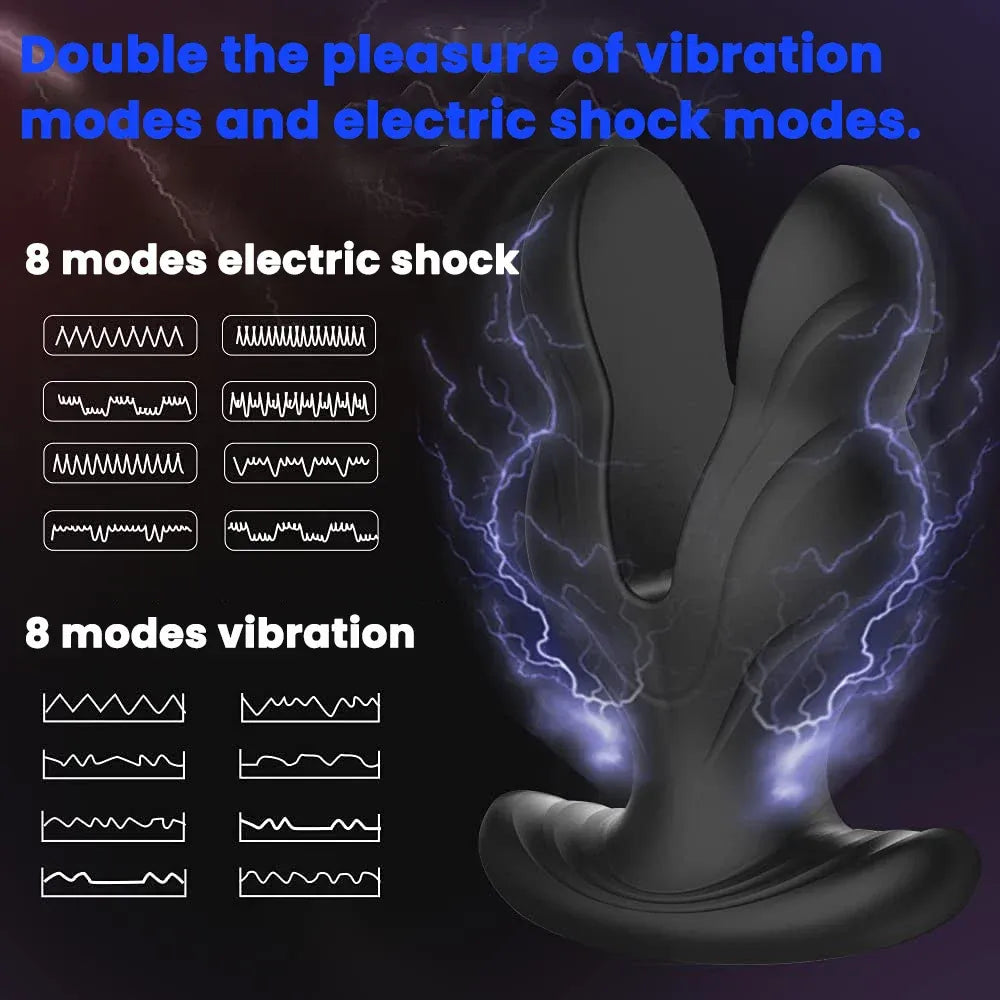 Wireless Remote Anal Plug For Men Shock Vibe