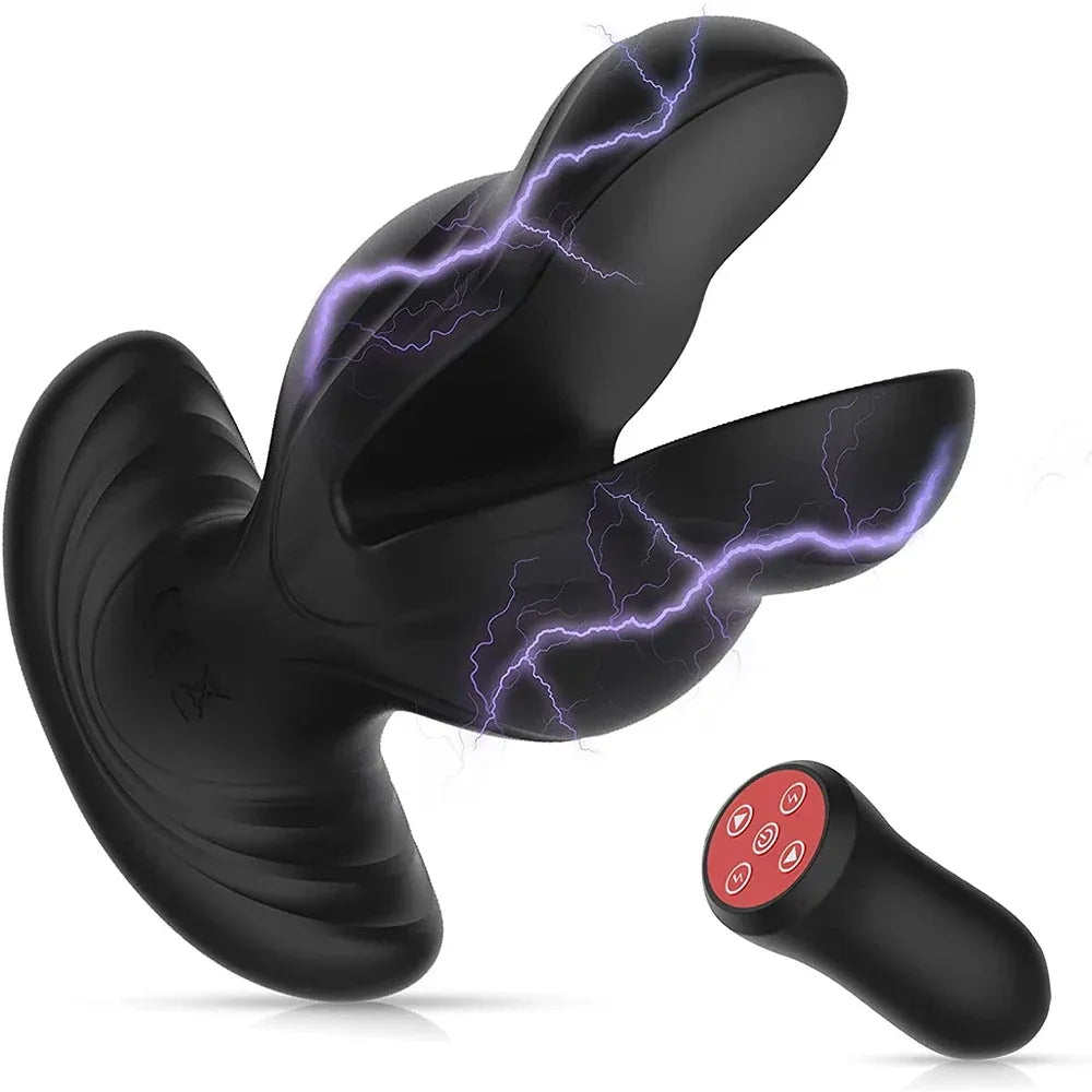 Wireless Remote Anal Plug For Men Shock Vibe